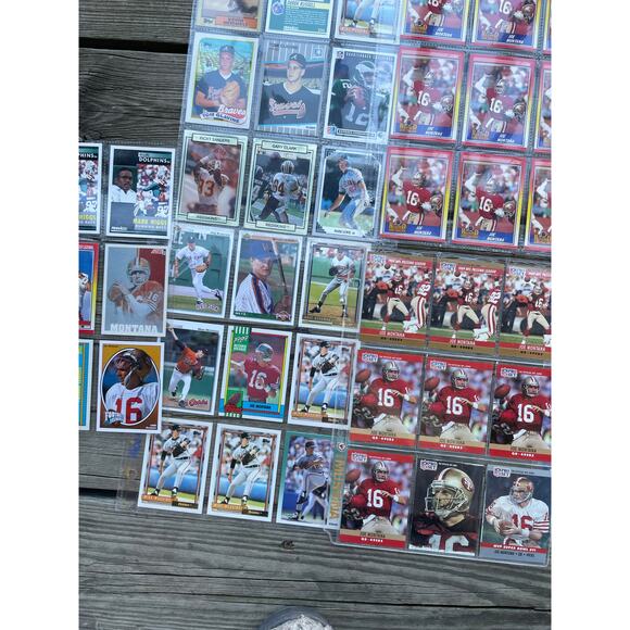 Lot of 72 Baseball and Football Cards - Picture 4 of 16